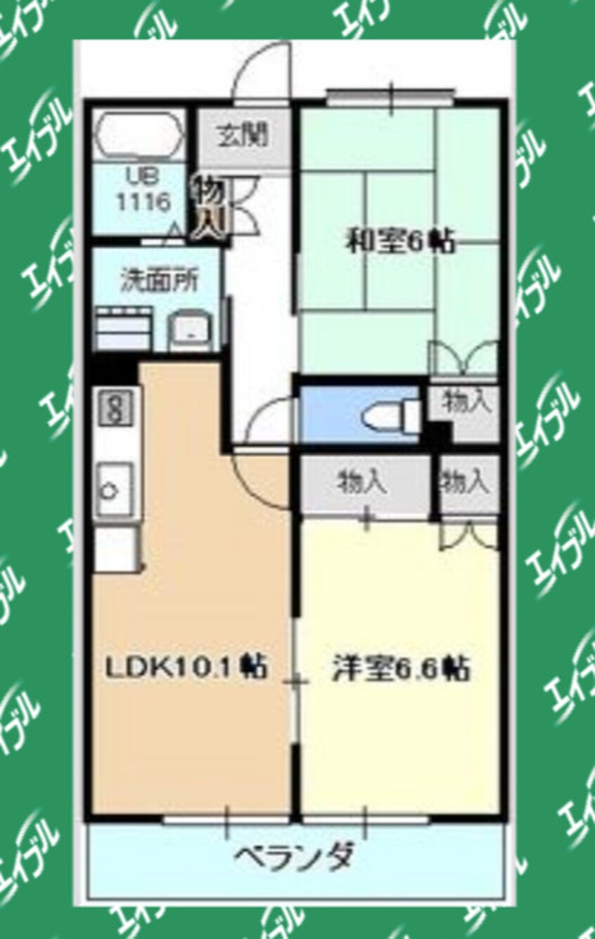 間取図 エスペランサ