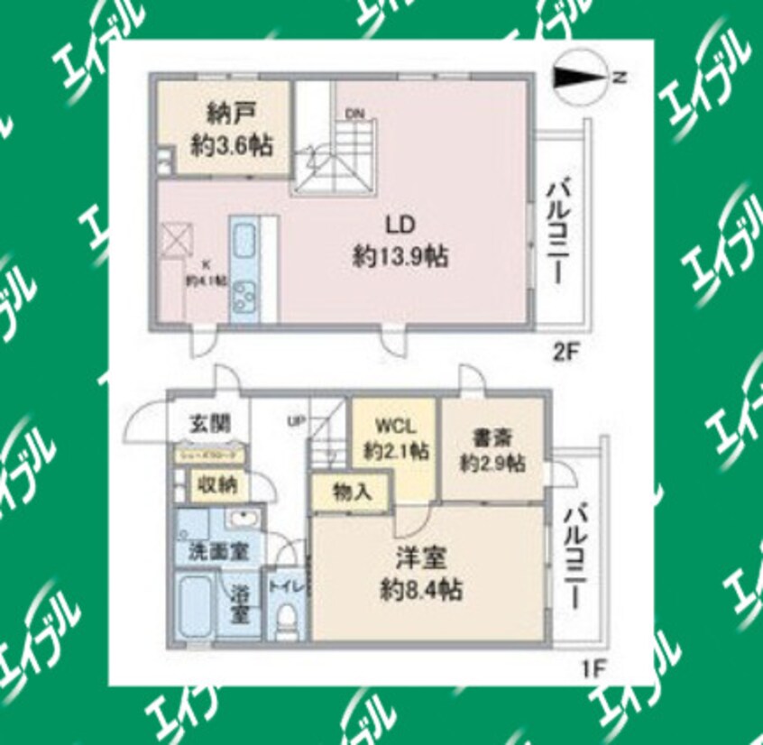 間取図 Celenest浄心