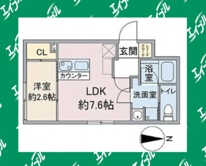 間取図 Celenest浄心