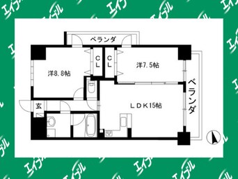 間取図 Alba Grande 千種