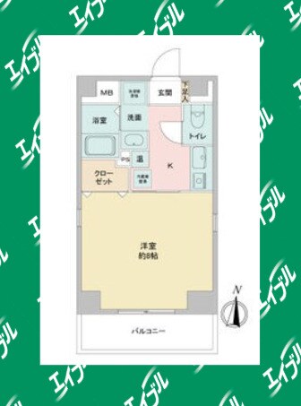 間取り図 サン・名駅南ビル