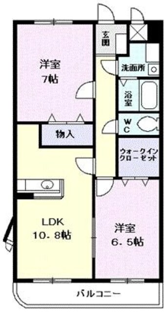 間取図 ベル・アンジュ