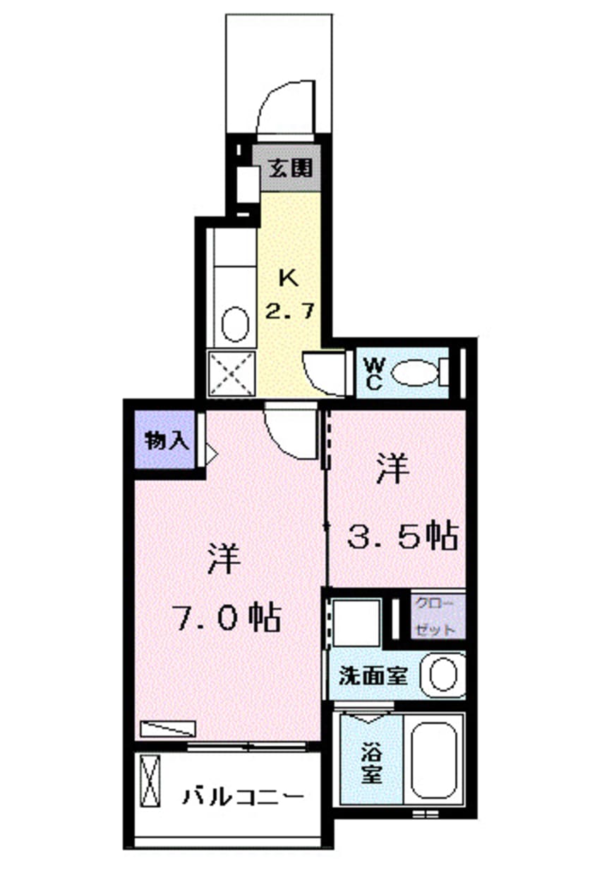 間取図 ベルドゥーラ