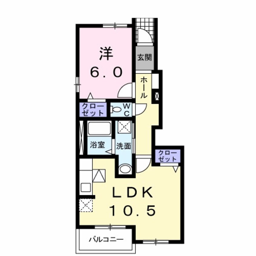 間取図 ＭＡ　ＭＡＩＳＯＮ