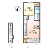 武豊線/尾張森岡駅 徒歩23分 2階 築浅 1LDKの間取り