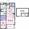 名鉄常滑線・空港線/名和駅 徒歩18分 2階 築15年 1LDKの間取り