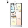 名鉄名古屋本線/有松駅 徒歩14分 1階 築20年 2LDKの間取り