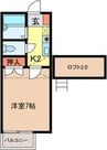 東海道本線/共和駅 徒歩24分 1階 築26年 1Kの間取り