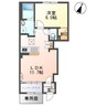 シンディ白土 1LDKの間取り