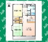 ひまわり 2LDKの間取り