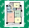 スリーシャイン大磯 3LDKの間取り