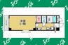 名古屋市営地下鉄桜通線/鳴子北駅 徒歩12分 3階 築21年 1Kの間取り