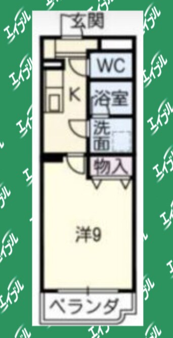 間取図 東海道本線/枇杷島駅 徒歩6分 1階 築19年