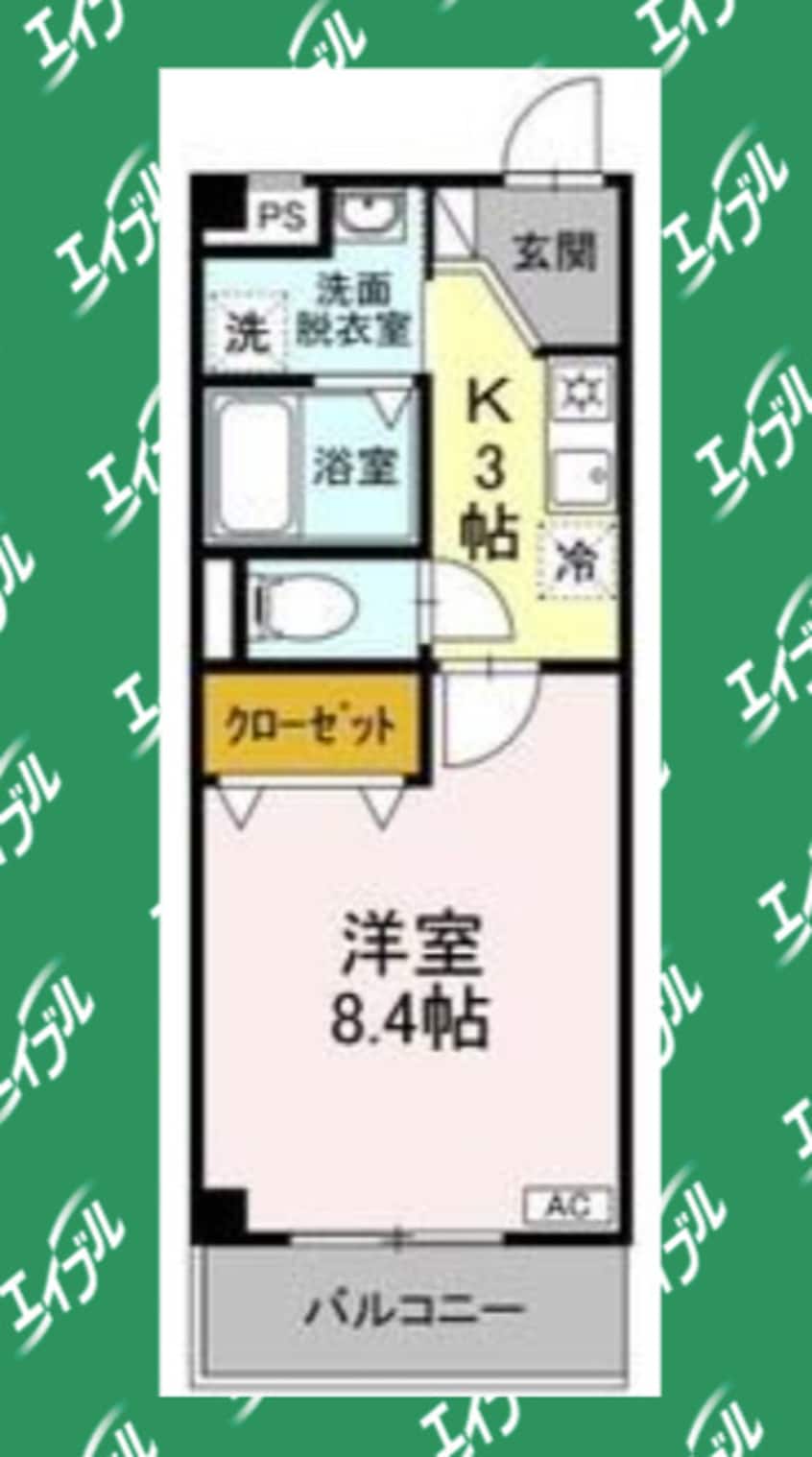 間取図 名古屋市営地下鉄桜通線/桜山駅 徒歩17分 1階 築16年