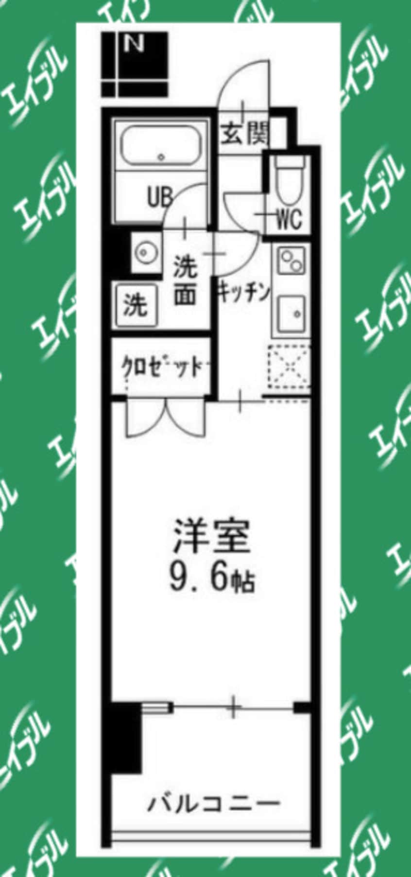 間取図 弥富通ライズ