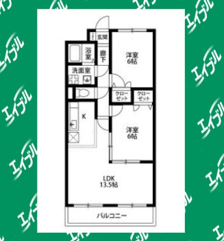 間取り図 東海道本線/大府駅 徒歩5分 3階 築23年