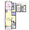エターナル　Ⅱ 1LDKの間取り