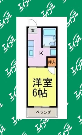 間取り図 名古屋市営地下鉄名城線/名古屋大学駅 徒歩14分 2階 築37年
