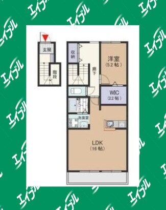 間取り図 関西本線（東海）/春田駅 徒歩12分 2階 築17年