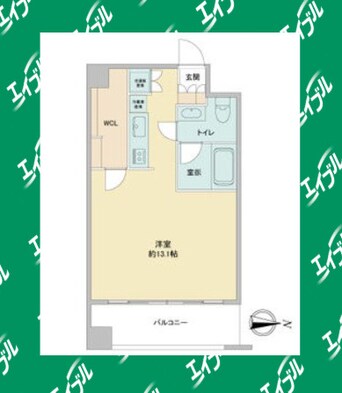 間取図 名古屋市営地下鉄鶴舞線/浄心駅 徒歩2分 2階 築18年