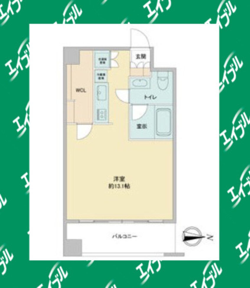 間取図 名古屋市営地下鉄鶴舞線/浄心駅 徒歩2分 2階 築18年