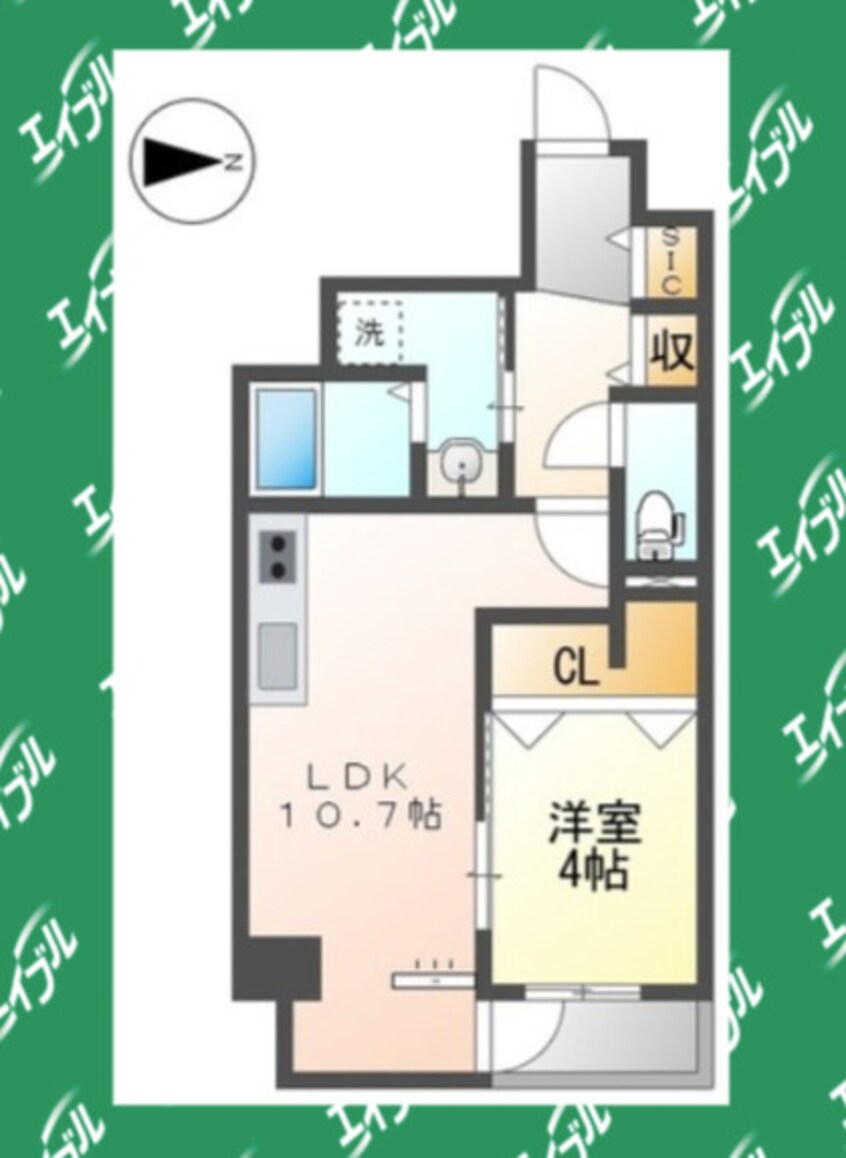 間取図 White Lord 錦