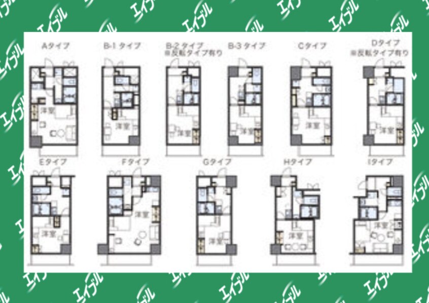 間取図 レオパレスＦｌａｔ新栄