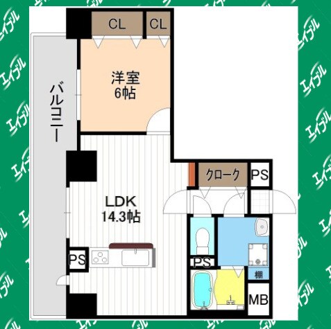 間取り図 ベルデュールⅢ
