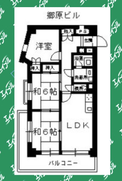 間取り図 郷原ビル