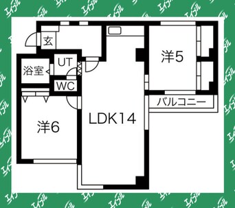 間取図 第7スカイパレス