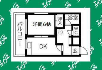 間取図 コーポひら野