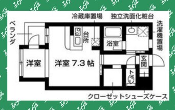 間取図 エスト日比野
