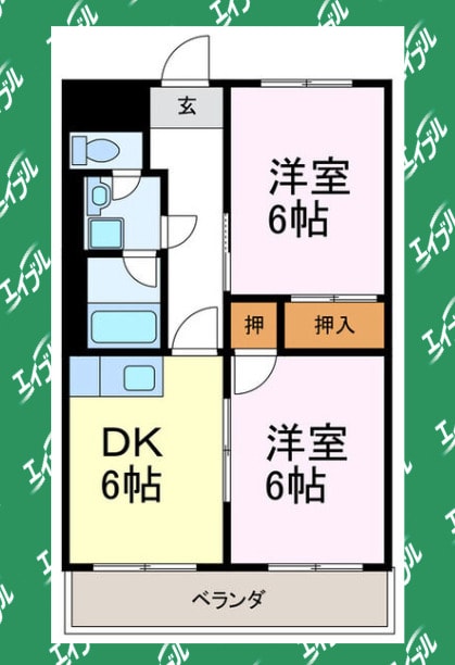 間取り図 ヴィラ・フローラ