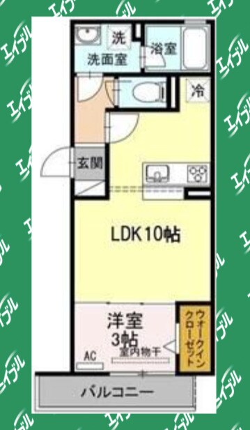 間取り図 金山アイサンメゾン