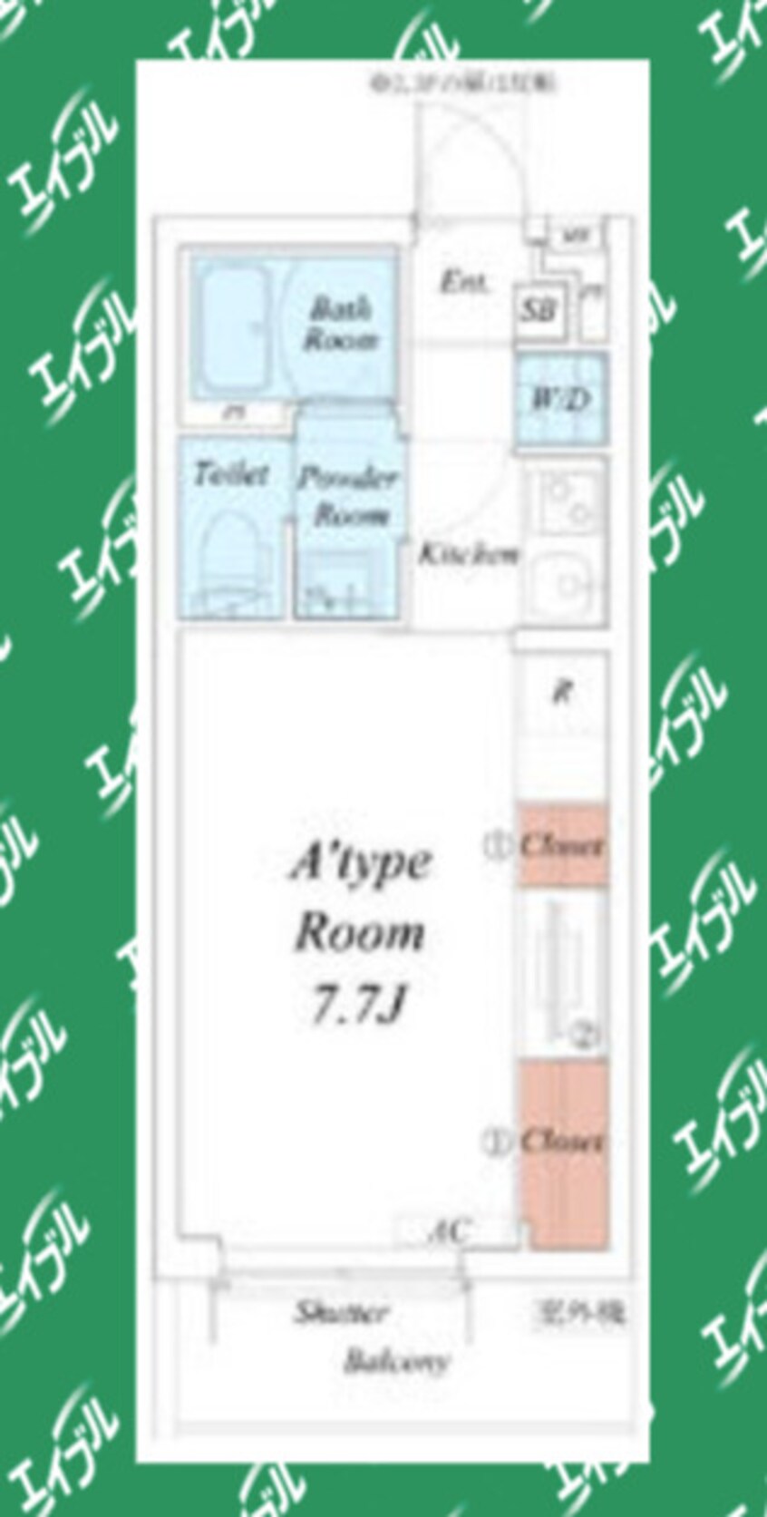 間取図 リブリ・金山