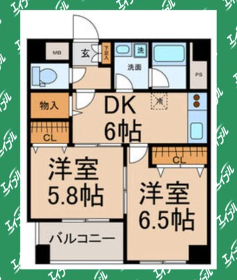間取図 スリーウェイ金山