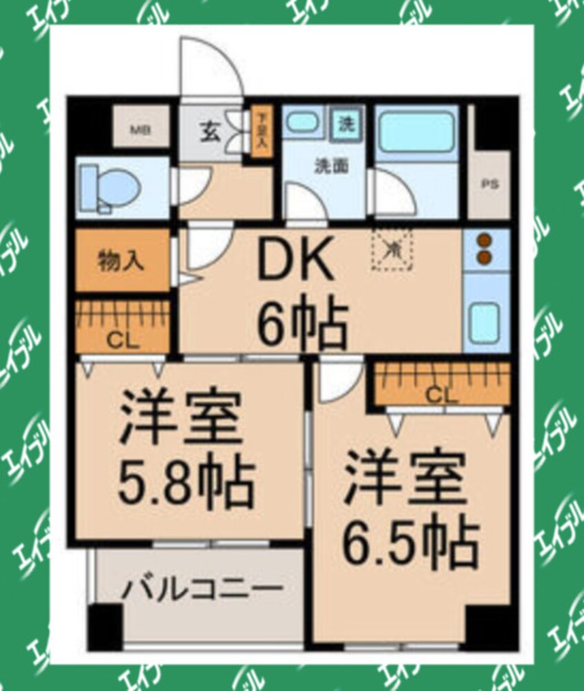 間取図 スリーウェイ金山