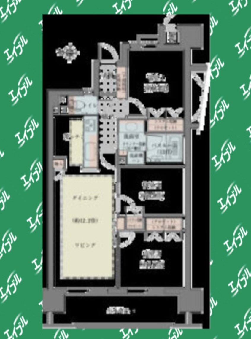 間取図 リエトコート丸の内