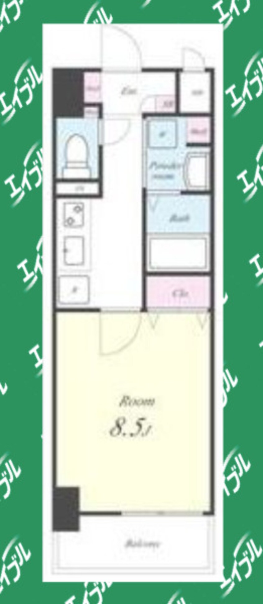 間取図 ヴェーラ カーサ ウルバーナ