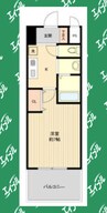 東海道本線/金山駅 徒歩3分 11階 築18年 1Kの間取り