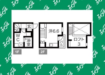 間取図 Quatre Portes