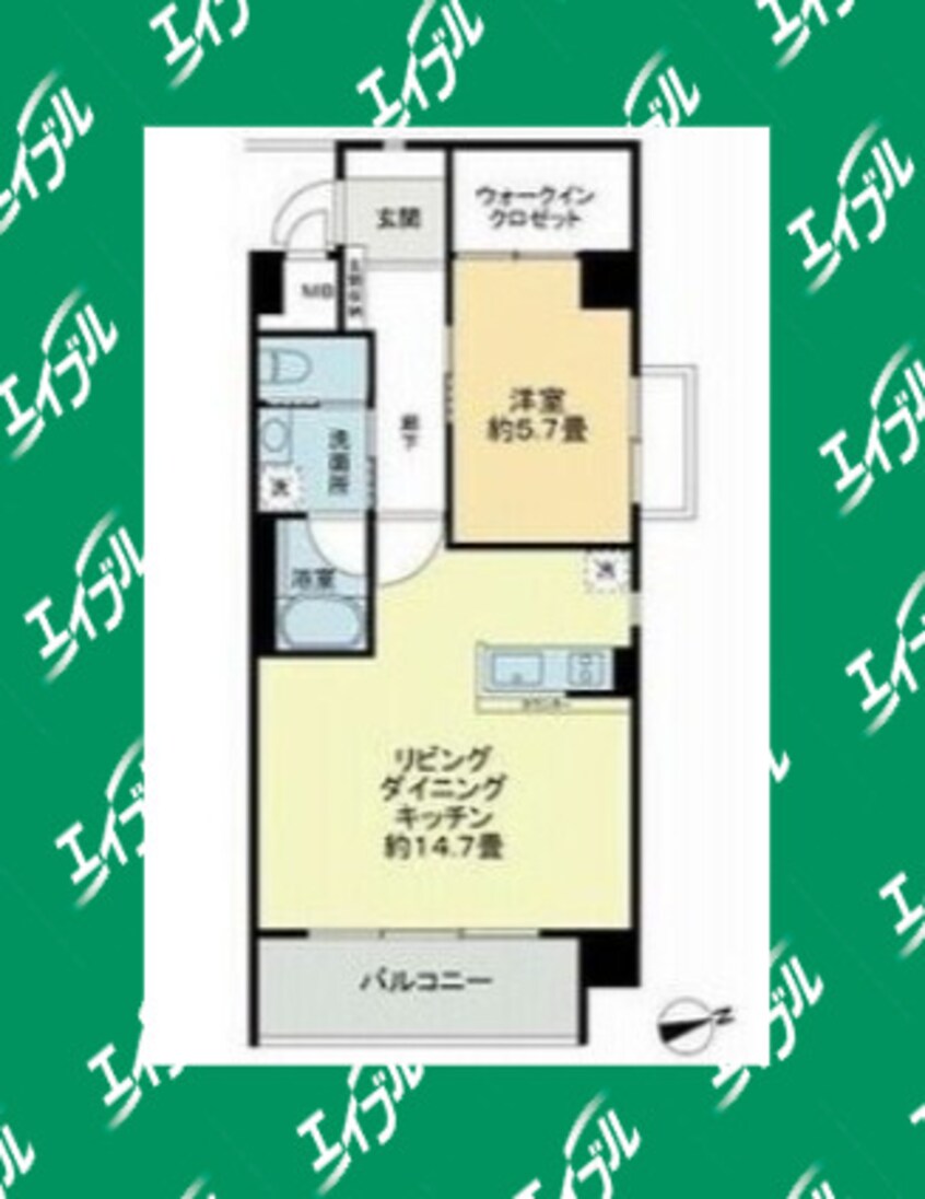 間取図 メゾン・ド山手