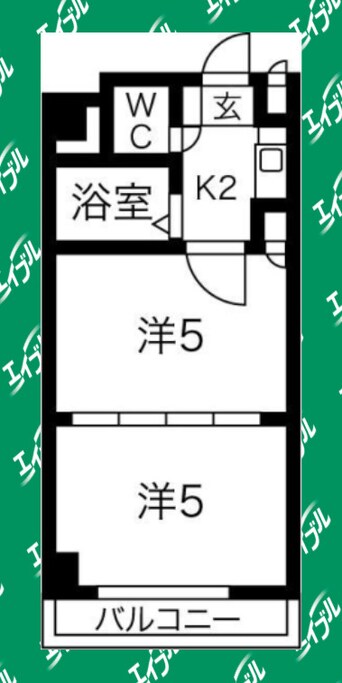 間取図 オアシス日向