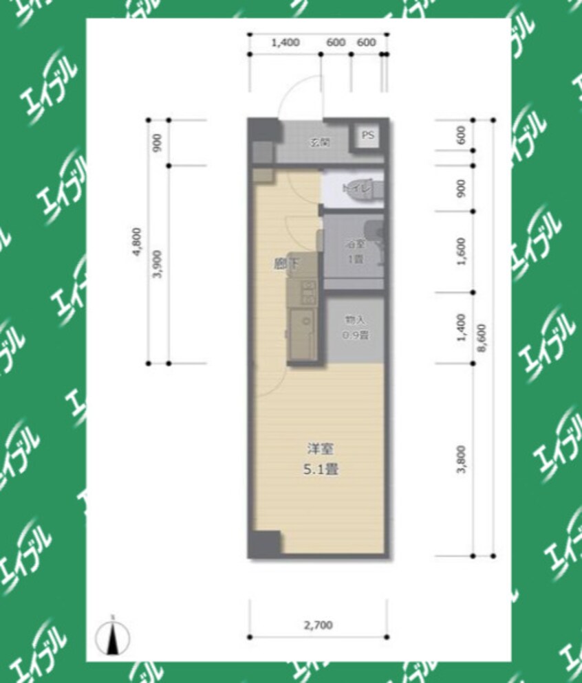 間取図 ロアール