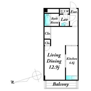 間取り図 名鉄名古屋本線/鳴海駅 徒歩11分 3階 築46年