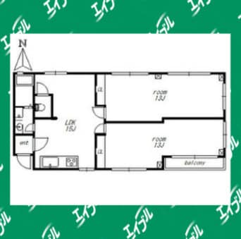 間取図 名古屋臨海高速鉄道<あおなみ線>/稲永駅 徒歩16分 3階 築37年