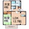東海道本線/南大高駅 徒歩21分 2階 築25年 2LDKの間取り