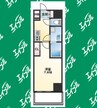 NEUA　NARUMI 1Kの間取り