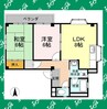 i66 2LDKの間取り