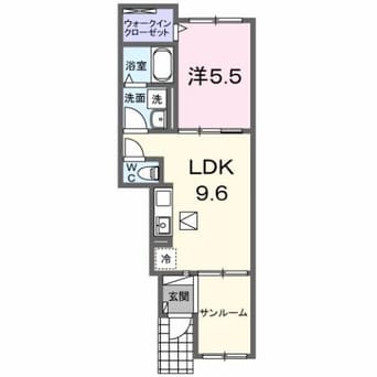 間取図 グレース大清水Ⅱ